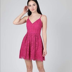 Jump apparel womens short lace dress size 7/8 NWT